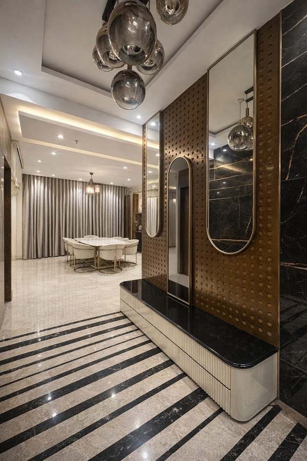 Luxury foyer interior